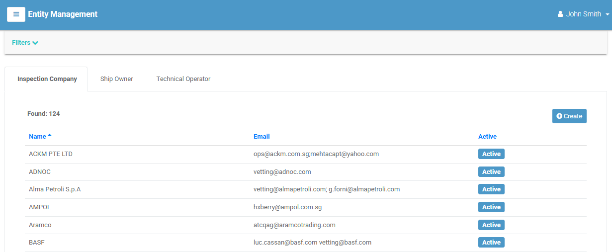 Entity Management